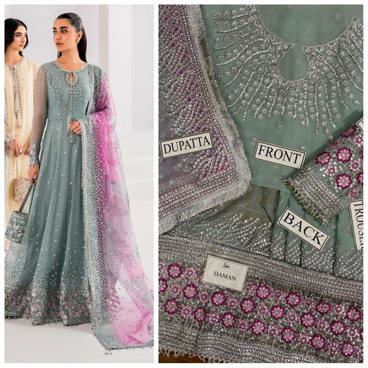 Jazmin Festive Sequence Unstitched Maxi