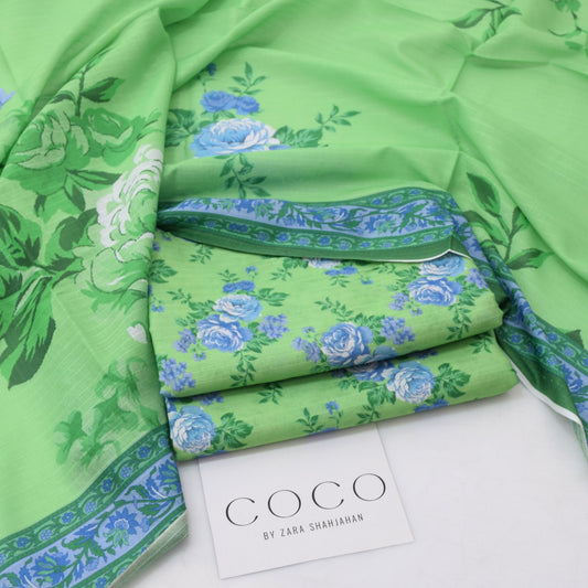 Coco by Zara Shahjahan Printed 3 Piece