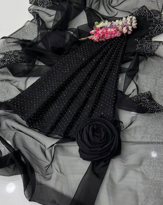 Alina Amir Embroidered Unstitched 3 Piece