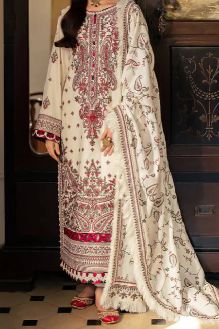 ASIM JOFA DHANAK Embroidered Unstitched 3 Piece