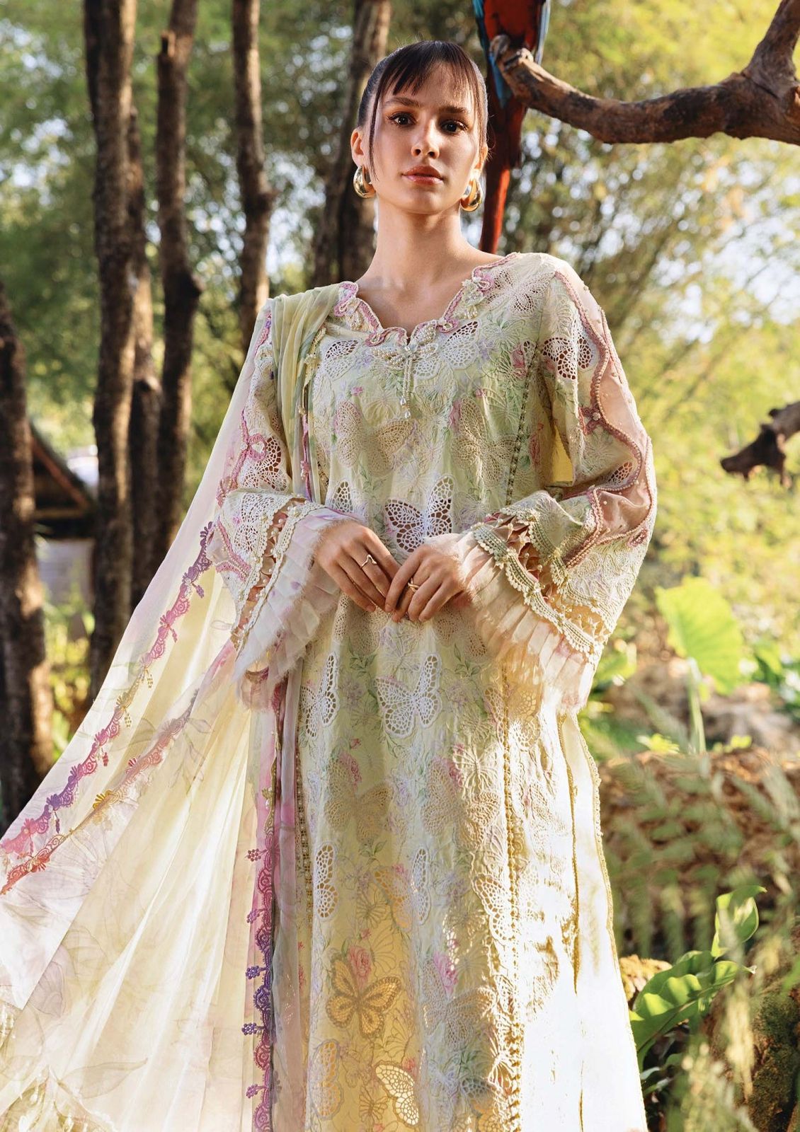 Maria.b Lawn Embroidered Unstitched 3 Piece