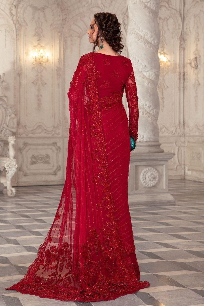 Maria.B Saree Exclusive Unstitched