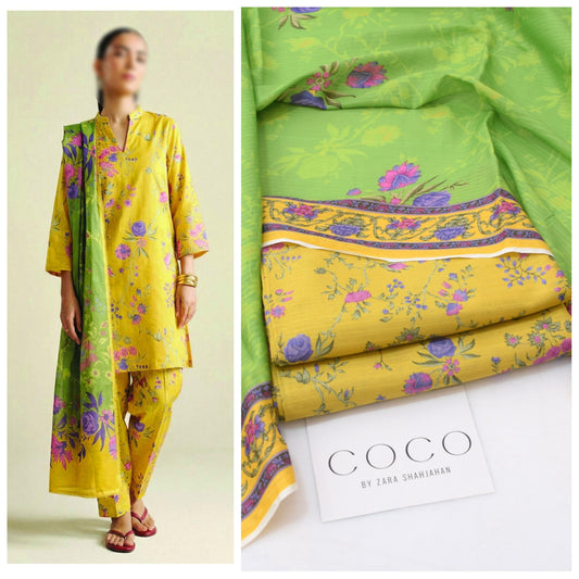 Coco by Zara Shahjahan Printed 3 Piece