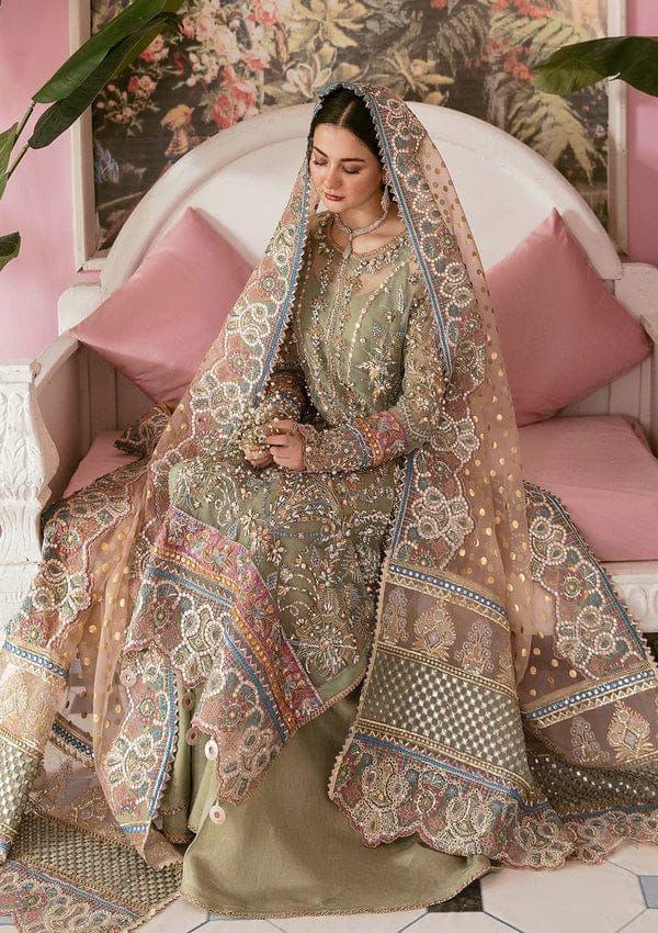Elaf Organza Embroidered Unstitched 3 Piece